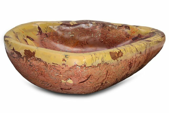 Polished Saharan Desert Jasper Bowl - Morocco #326924